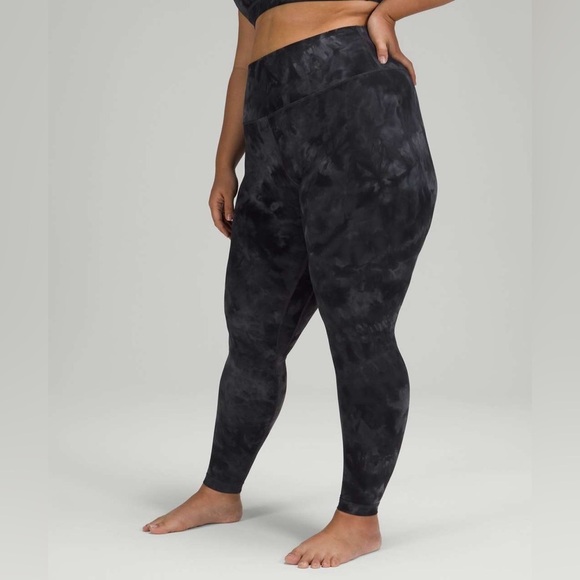 Lululemon Align High-Rise Pant 28" Diamond Dye Pitch Grey Graphite 10 - Picture 1 of 11